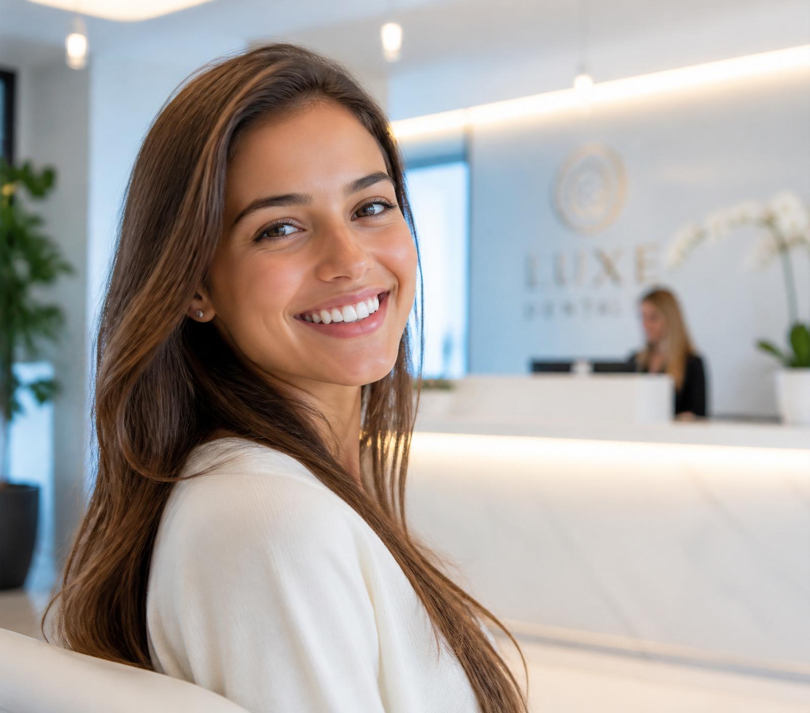 Happy patient smiling at Siri Dental Clinic in Bidadi